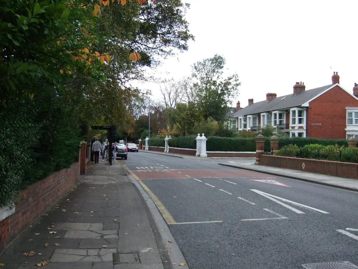 The Avenue in Linthorpe, Middlesbrough, a tree-lined street of large Victorian and Edwardian houses inside the conservation area